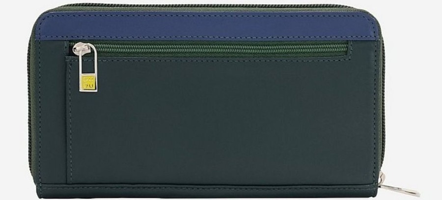 Borse Dudubags Portafogli & Co. | Green Zip Around Wallet