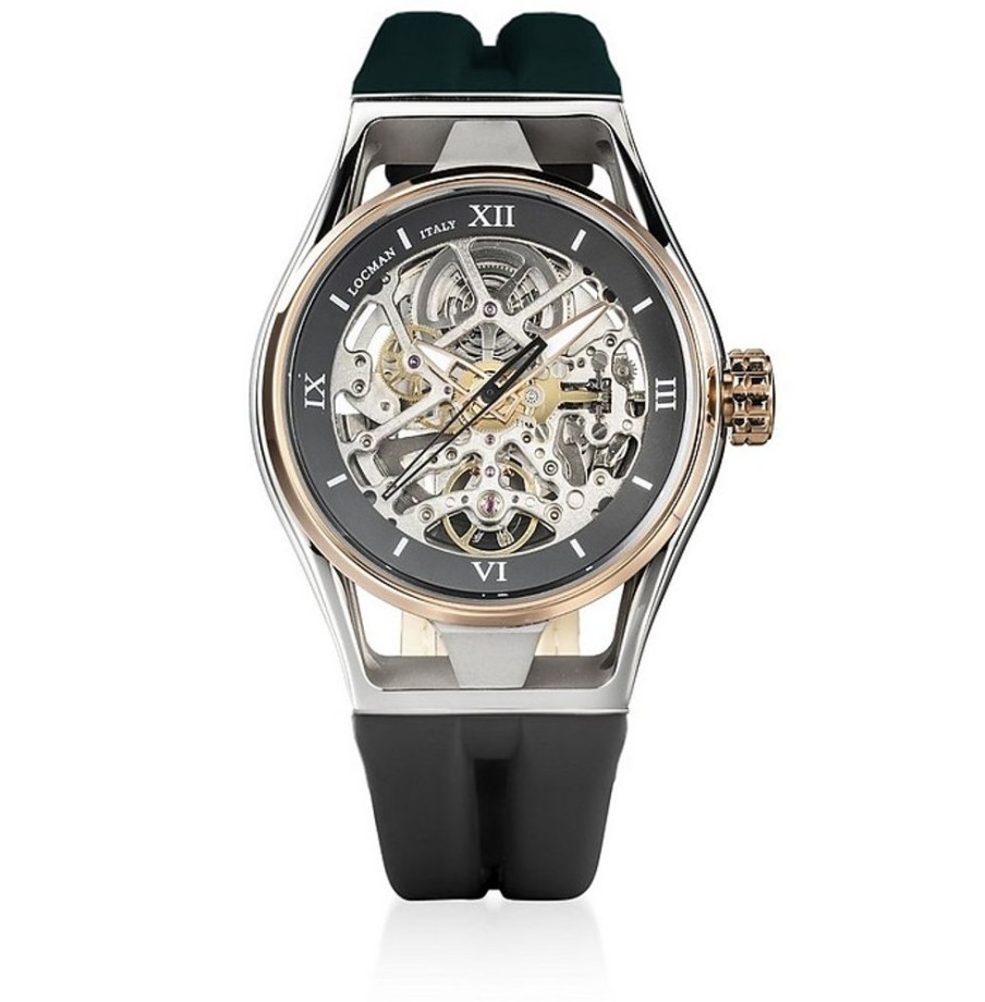 Gioielli Locman Orologi Uomo | Montecristo Skeleton Men'S Watch