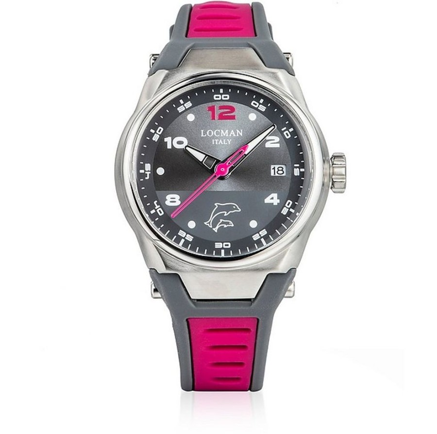 Gioielli Locman Orologi Donna | Mare Women'S Watch W/ Silicone Strap