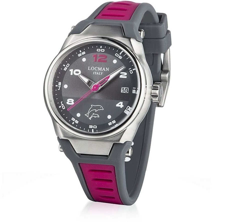 Gioielli Locman Orologi Donna | Mare Women'S Watch W/ Silicone Strap