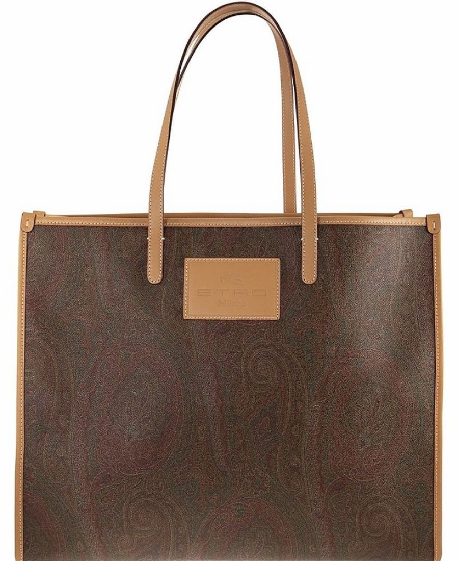 Borse Etro Shopping | Large Paisley Jacquard Shopping Bag