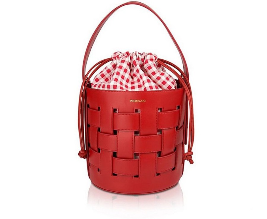 Borse POMIKAKI Bucket | Red Andrea Bucket Bag