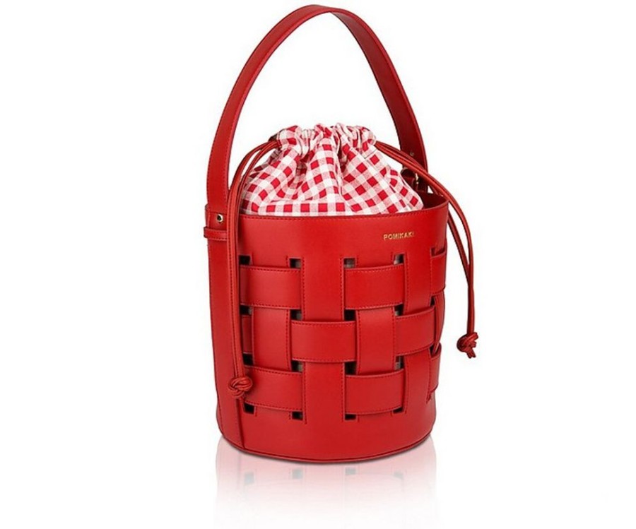 Borse POMIKAKI Bucket | Red Andrea Bucket Bag