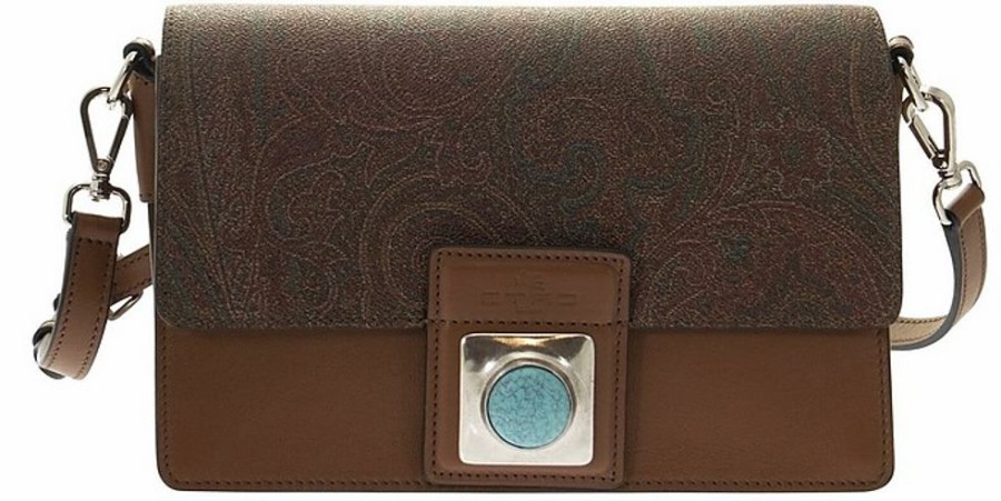 Borse Etro A Mano | Crown Me Paisley Shoulder Bag