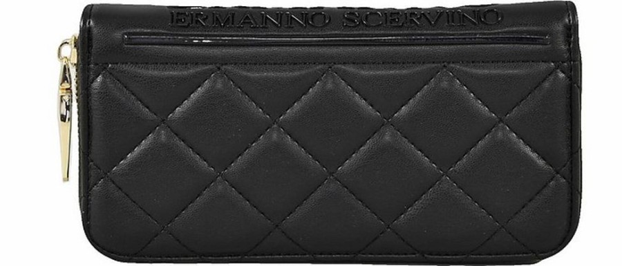 Borse Ermanno Scervino Portafogli & Co. | Women'S Black Wallet