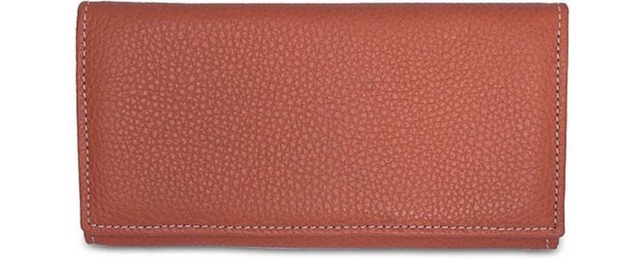 Borse Buti Portafogli & Co. | Embossed Leather Women'S Flap Wallet