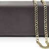 Borse Bulganeri Clutch & Mini | Saffiano Leather Wallet Bag W/Chain