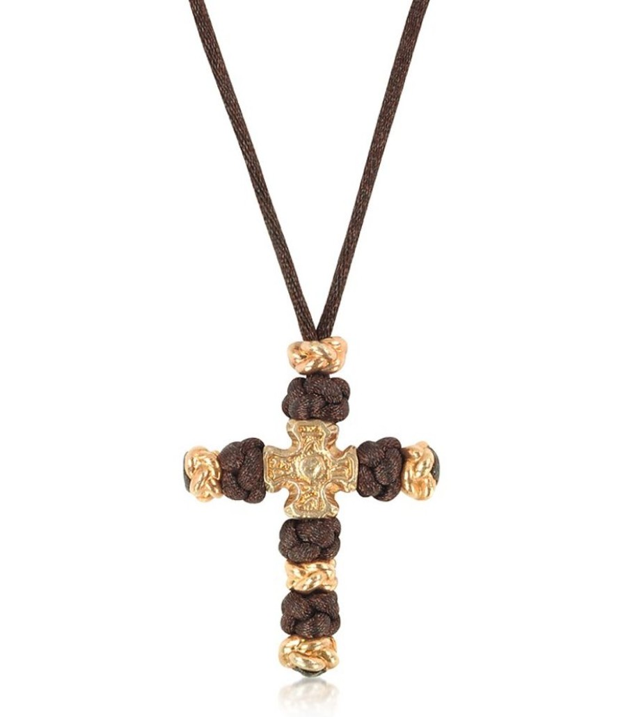 Gioielli Be Unique Gioielli Uomo | Collana Con Croce In Oro