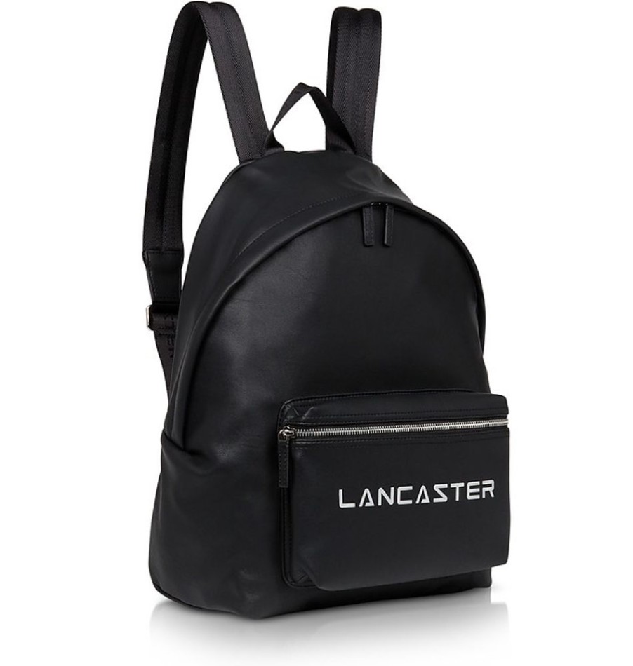 Borse Lancaster Paris Zaino | Street Zaino In Eco Pelle Nero