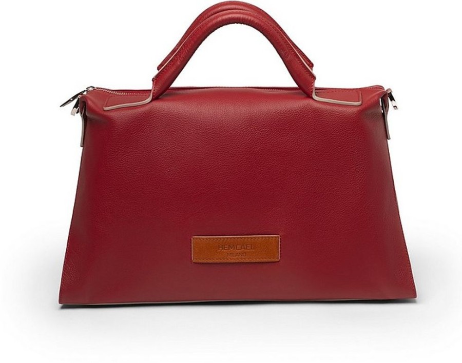 Borse Hemcael A Spalla | Dora Leather Top Handle Bag