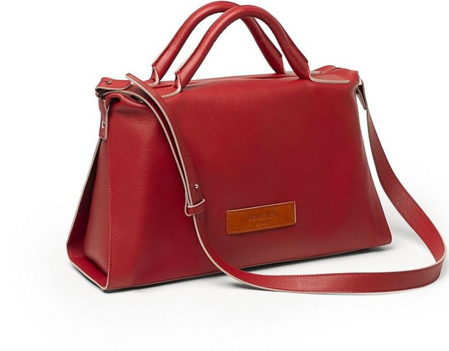 Borse Hemcael A Spalla | Dora Leather Top Handle Bag