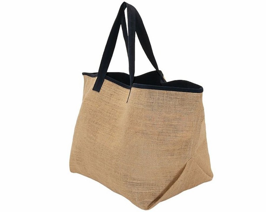 Borse Pier Sicilia Shopping | Tote Clo - Natural And Night Blue Tote Bag