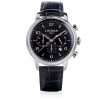 Gioielli Locman Orologi Uomo | 1960 Crono Stainless Steel Black Dial Men'S Watch W/Leather Strap