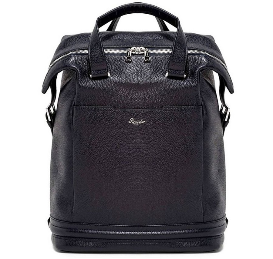 Borse Pineider Zaino | Leather 360 Folded Backpack