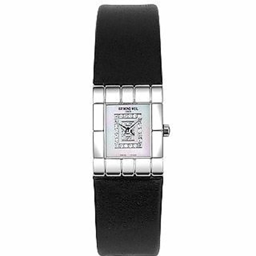 Gioielli Raymond Weil Orologi Donna | Tema - Orologio Donna Quadrante Con Doppia Cornice Di Diamanti