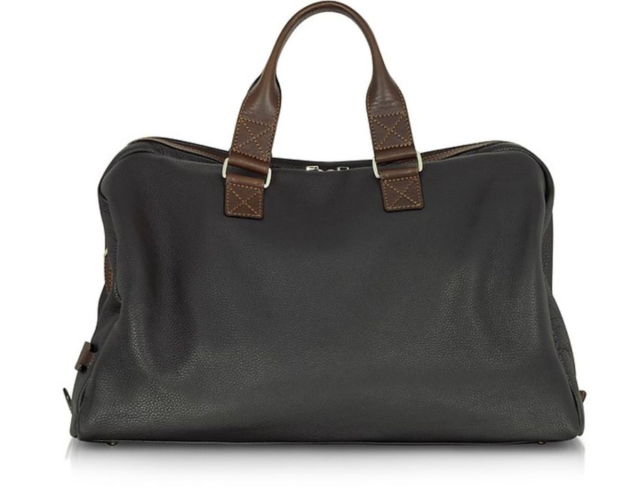 Borse Chiarugi Weekender | Weekender In Pelle Nera