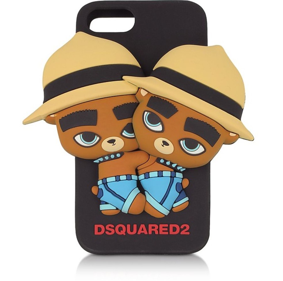 Borse DSquared2 Portafogli & Co. | D2 Teddy Bears Cover Per Iphone 7 In Silicone