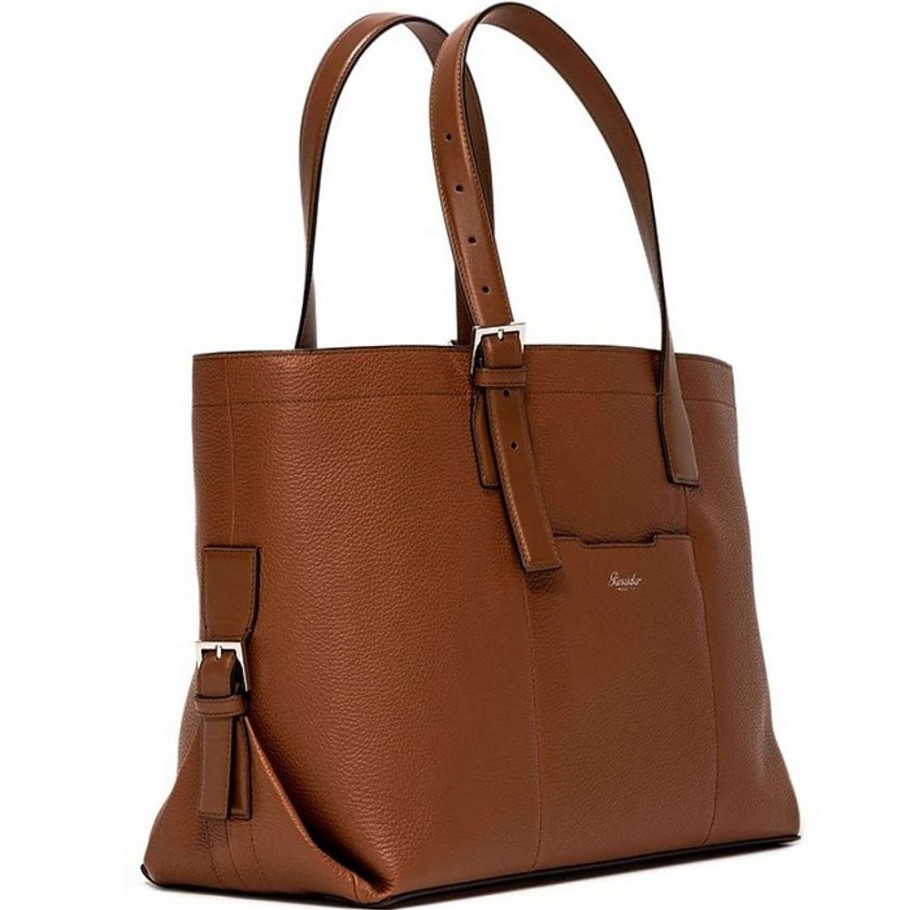 Borse Pineider Shopping | 360 Leather Women'S Tote Bag