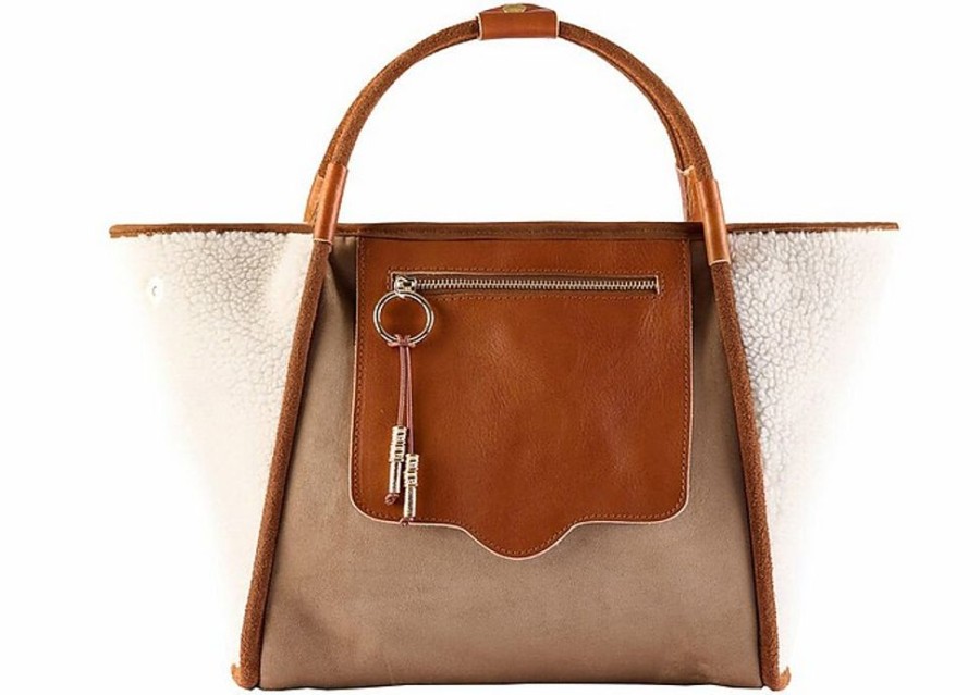 Borse ViaMailBag Shopping | Etoile Suede - Eco-Friendly Faux Sheepskin Tote Bag