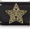 Borse Maissa Clutch & Mini | Bad Girl Clutch In Plexiglass Nero Con Stella 3D