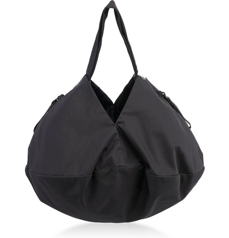 Borse C�te&Ciel Shopping | Black Kyll Smooth Round Tote