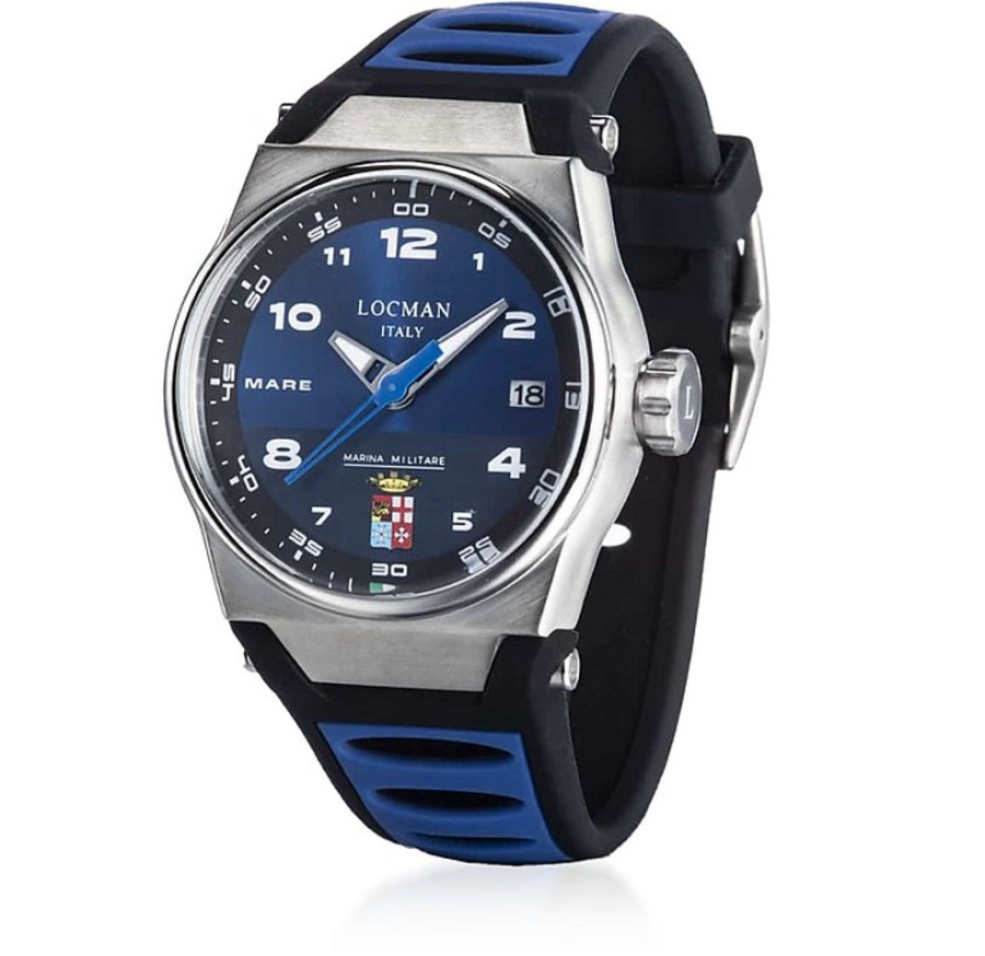 Gioielli Locman Orologi Uomo | Marina Militare Stainless Steel Quartz Men'S Watch