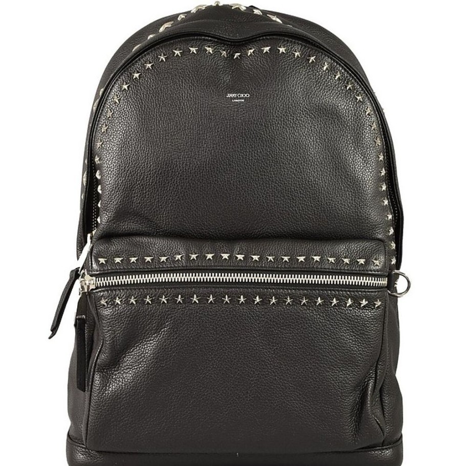 Borse Jimmy Choo Zaino | Men'S Black Backpack