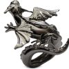 Gioielli Bernard Delettrez Contemporary Jewelry | Rampant Dragon Black Bronze Ring