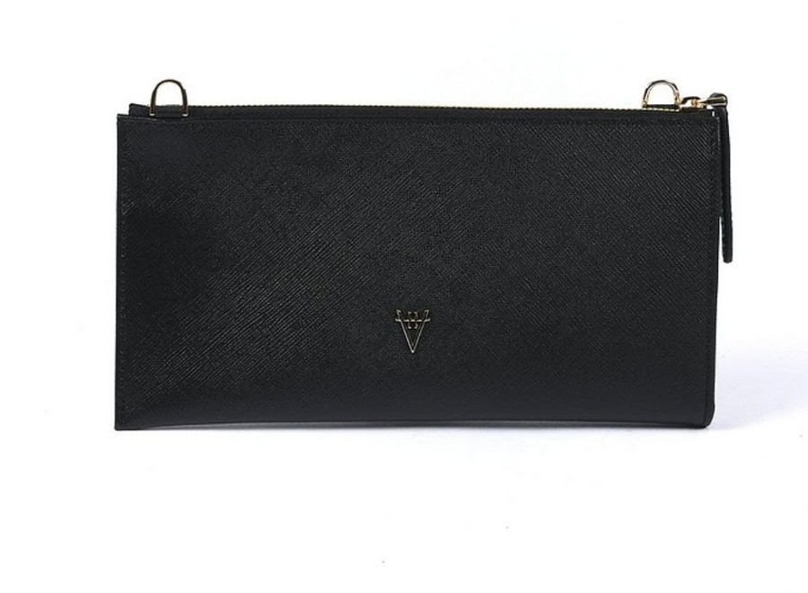 Borse HiVa Atelier Clutch & Mini | Omnia Saffiano Leather Chain Bag & Clutch