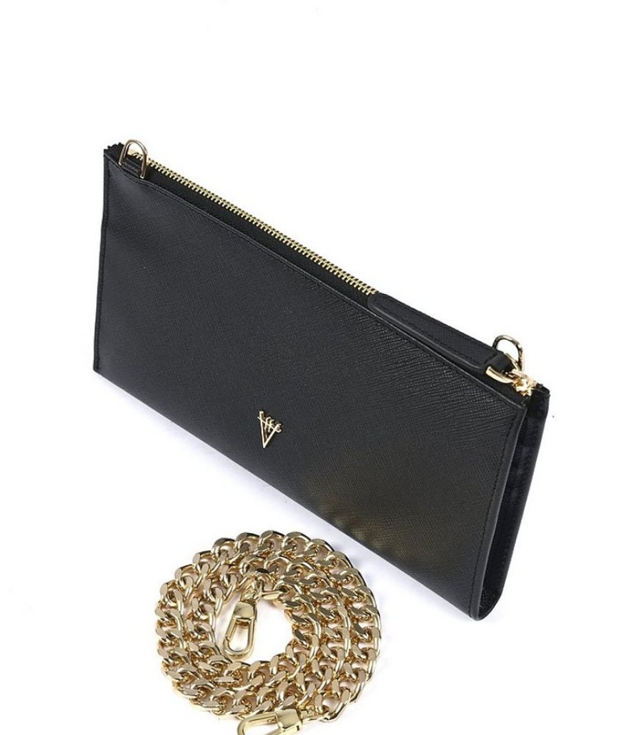 Borse HiVa Atelier Clutch & Mini | Omnia Saffiano Leather Chain Bag & Clutch