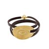 Gioielli Stefano Patriarchi Contemporary Jewelry | Etched Golden Silver Wrap Bracelet