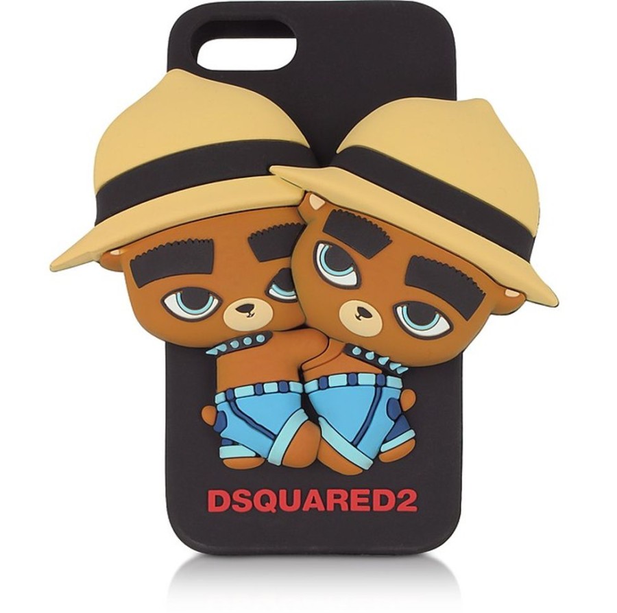 Borse DSquared2 Tracolla | D2 Teddy Bears Cover Per Iphone 7 In Silicone