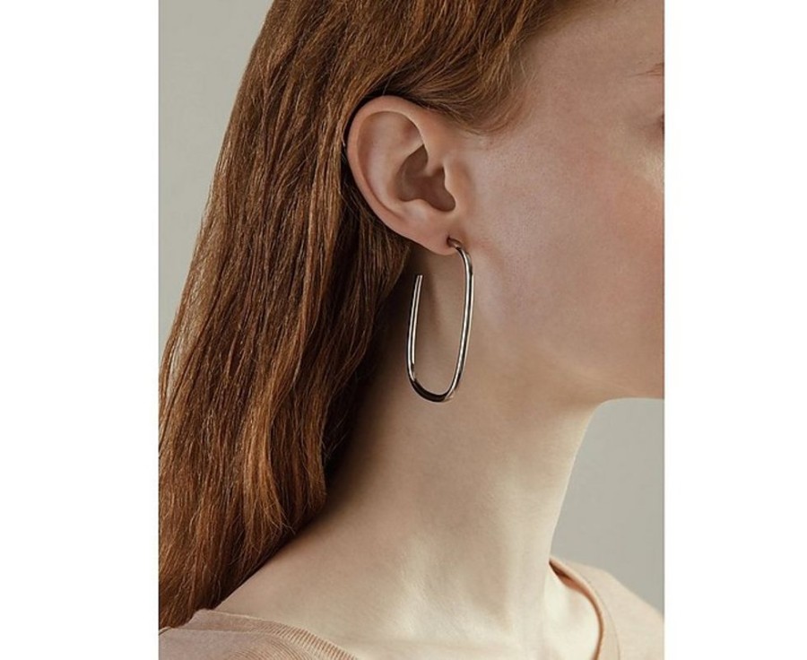 Gioielli Octogony Contemporary Jewelry | Breezy 01 Hoop Earrings