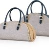 Borse Elba Concept A Mano | Skin Blue Modular Leather Handbag