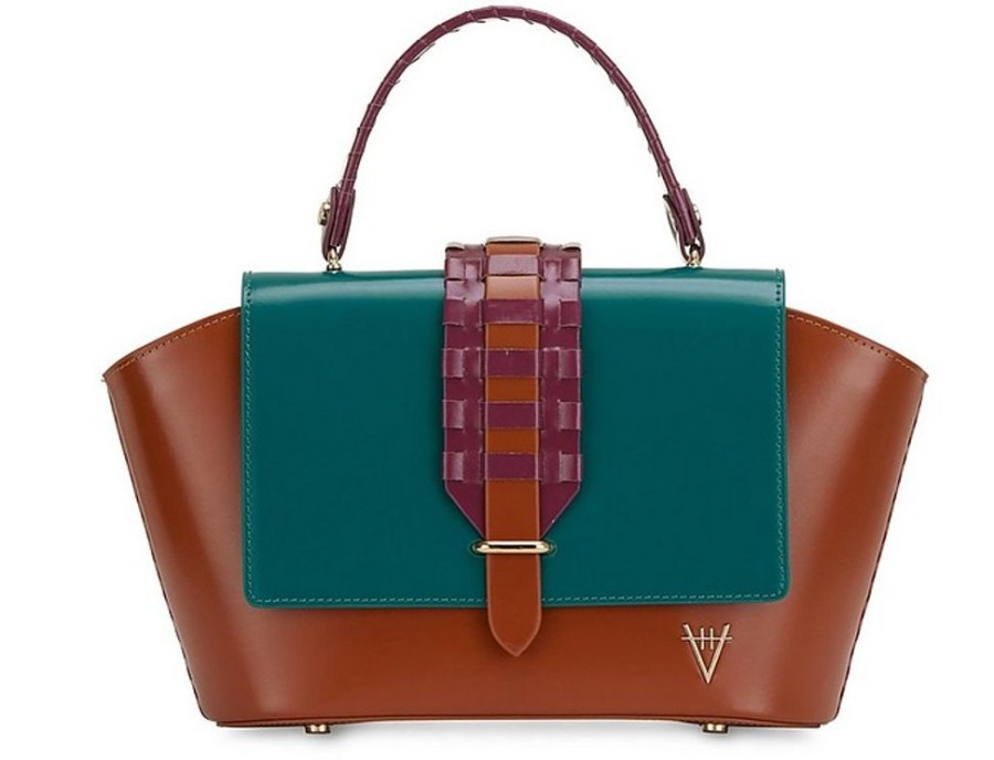 Borse HiVa Atelier A Mano | Ventus Smooth Leather Top-Handle Bag