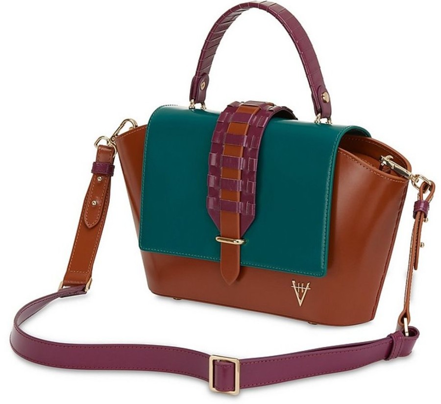 Borse HiVa Atelier A Mano | Ventus Smooth Leather Top-Handle Bag