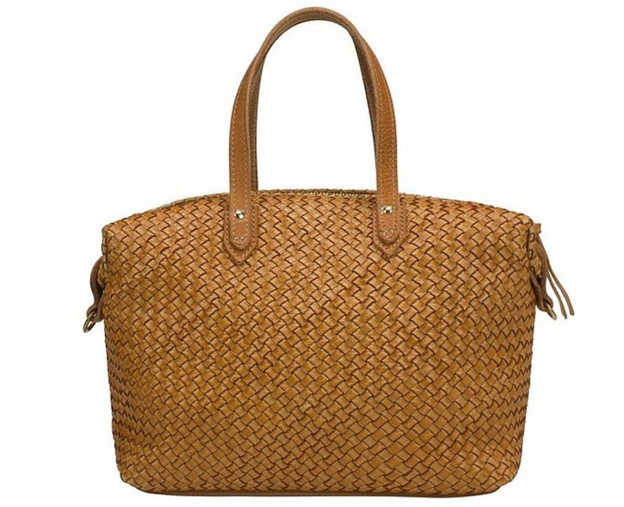 Borse Brunocenere Shopping | Petra Small - Woven Tote Bag