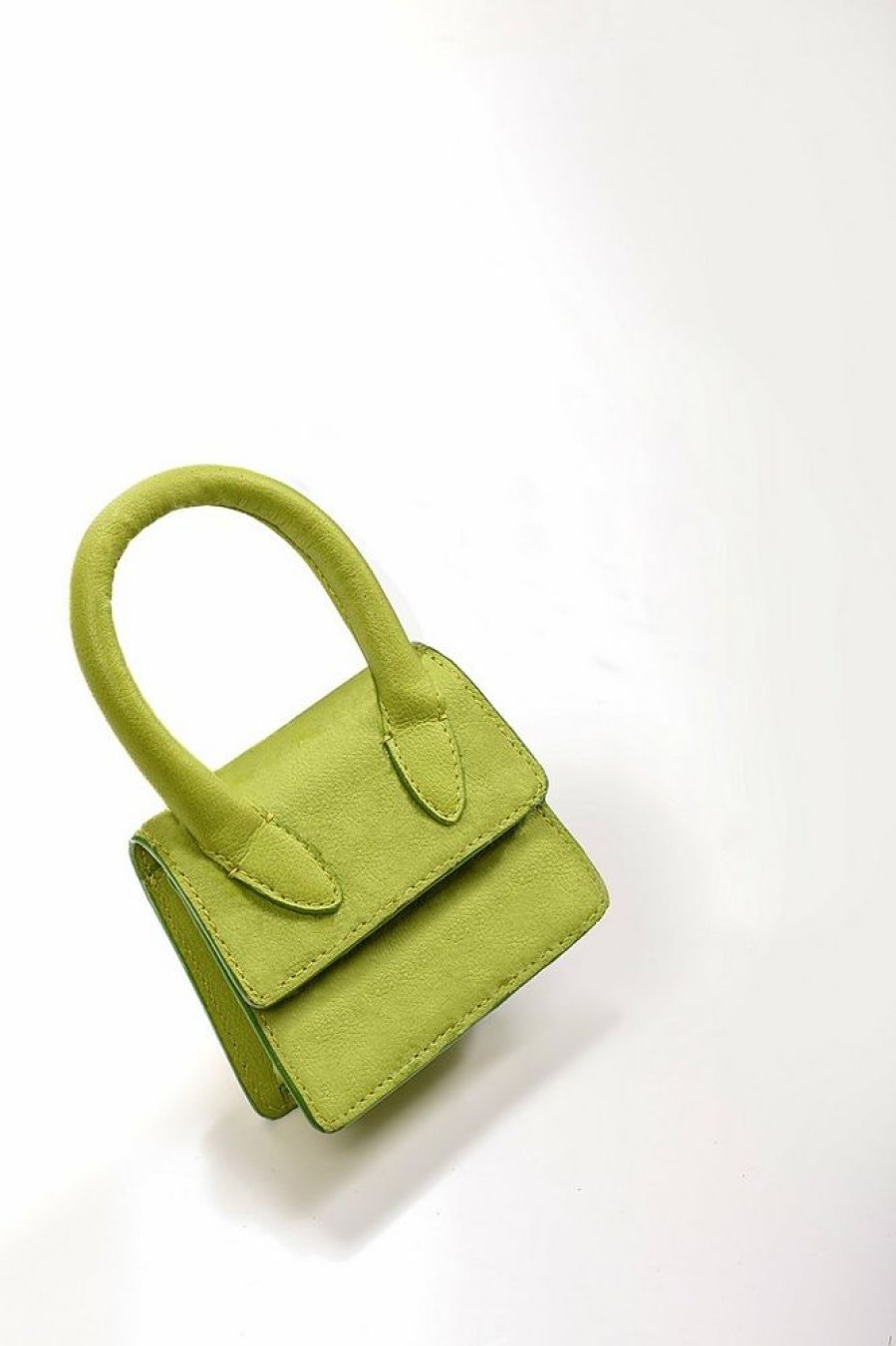 Borse Do Quality Clutch & Mini | Bag2314 Lime - Sintetic Leather Clutch Bag