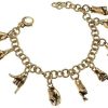 Gioielli Alcozer & J Contemporary Jewelry | Emoticons Hand Brass Bracelet