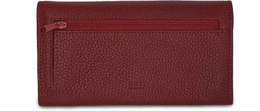 Borse Buti Portafogli & Co. | Embossed Leather Women'S Flap Wallet