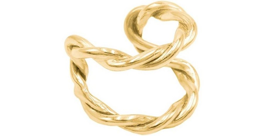 Gioielli Ilaria Ludovici Jewelry Contemporary Jewelry | Hold Me Gold Plated Sterling Silver Ring