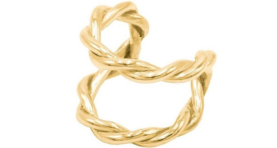 Gioielli Ilaria Ludovici Jewelry Contemporary Jewelry | Hold Me Gold Plated Sterling Silver Ring