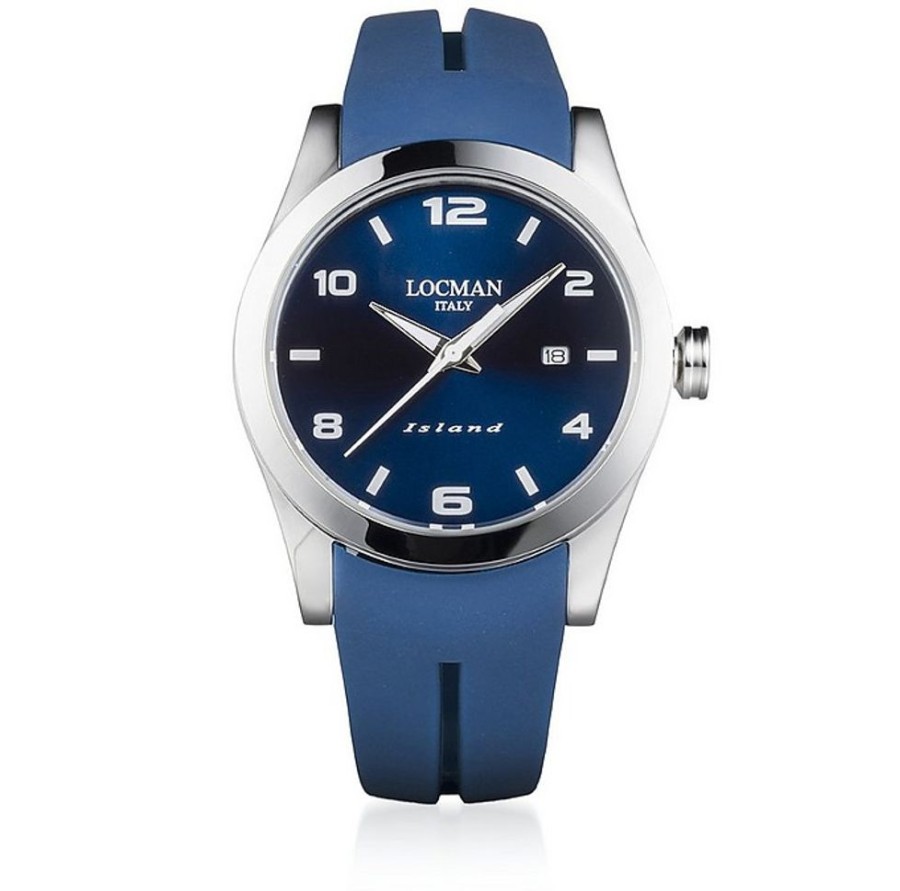 Gioielli Locman Orologi Uomo | Island Men'S Watch W/Silicone Strap