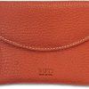 Borse Buti Portafogli & Co. | Squared Embossed Leather Women'S Flap Wallet