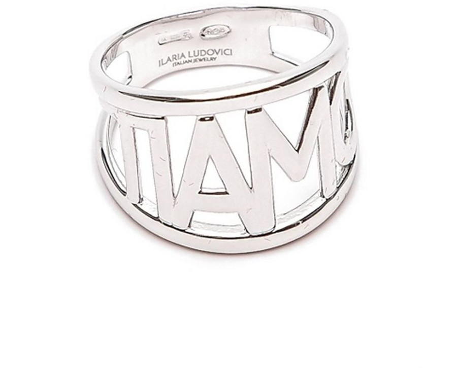 Gioielli Ilaria Ludovici Jewelry Contemporary Jewelry | Ti Amo Silver Ring