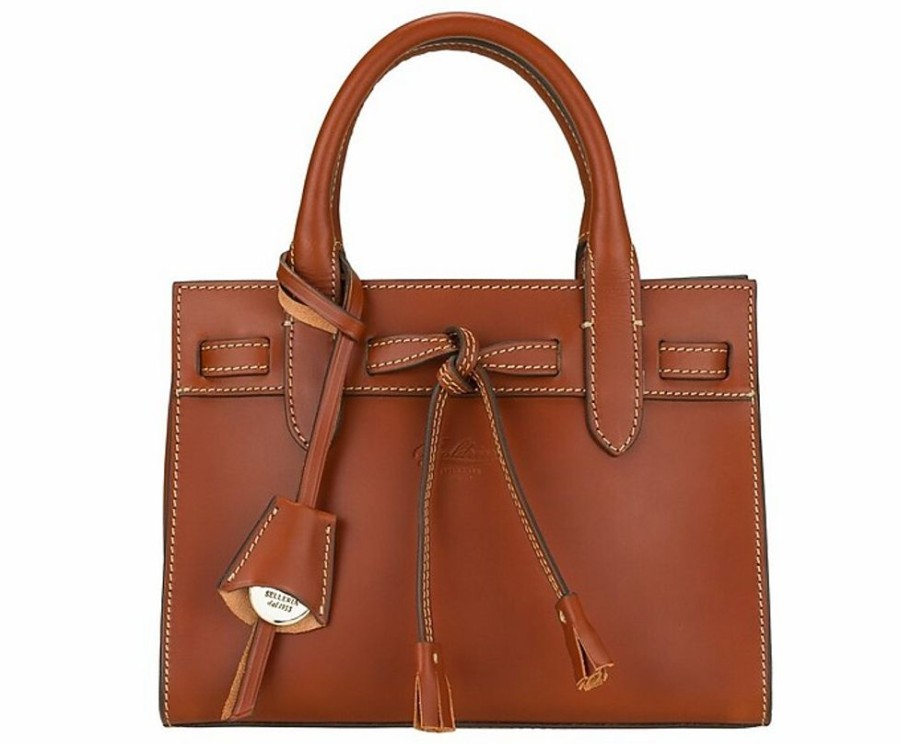 Borse Boldrini Selleria A Mano | Nora - Vegetable-Tanned Top Handle Bag