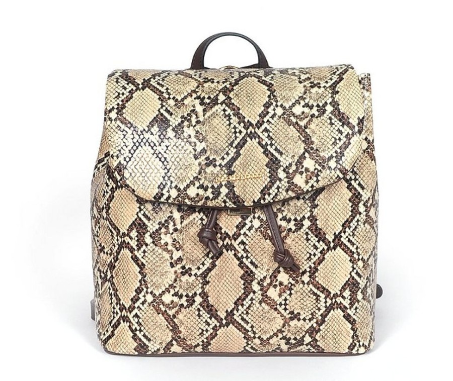 Borse Roccobarocco Exotics | Masala Snake Print Backpack