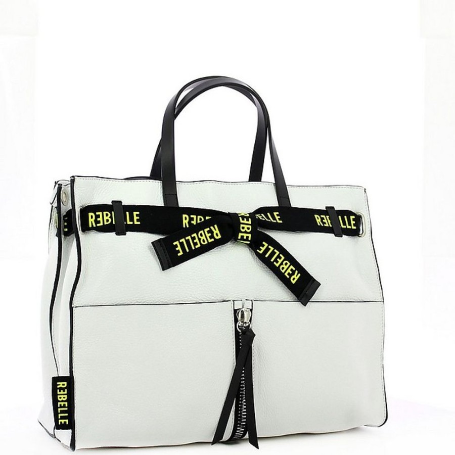 Borse REBELLE Shopping | White Daphne Tote Bag