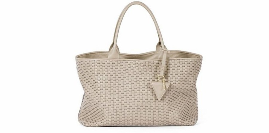 Borse Parise Shopping | Shp-60-M - Woven Leather Tote Bag