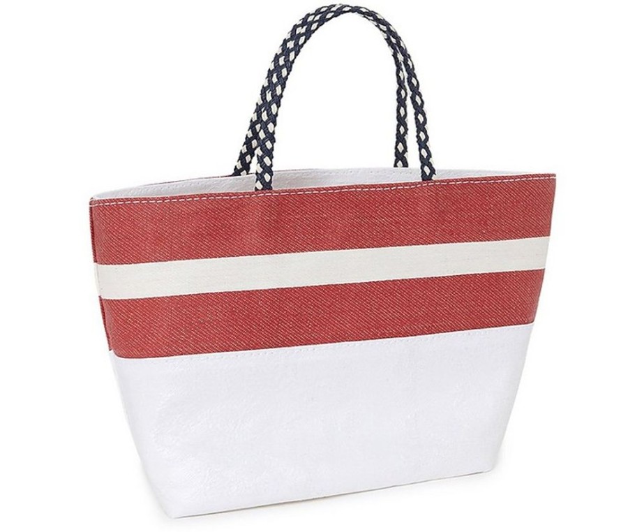 Borse MyBestys by Cristina Casta�er Shopping | Tote Mini Red Bag